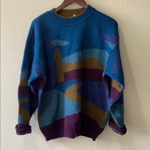 Abstract sweater